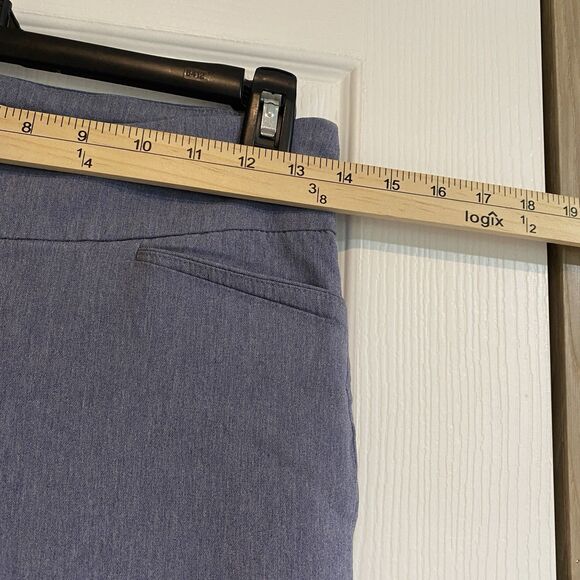 Van Heusen Stretch Pants Women Grey Size 6 Officecore School - Picture 5 of 8